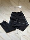 PANTALONE ADIDAS TUTA BERMUDA JEANS PANTALONCINO BAMBINO JUNIOR NERO BLACK NOIR