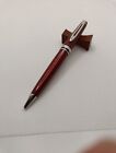 Penna Waterman Expert Red Laquer  Chrome Trim Ballpoint.