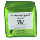 ACIDO ASCORBICO KG. 1 E300 (BUSTA) - PURO 100% - NO OGM - VITAMINA C