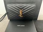 YSL envelope clutch bag, immaculate condition