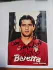 Foto/Cartolina Gianluigi Lentini Autografo Originale con Dedica Personalizzata.