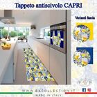 Tappeto Al Metro Passatoia Antiscivolo Da Cucina BA Collection Fantasia "Capri"