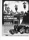 advertising Pubblicità YASHICA TL ELECTRO X 1974-MACCHINA FOTOGRAFICA-OLD CAMERA