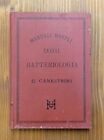 G. e R. Canestrini - BATTERIOLOGIA [Manuali Hoepli, 1890] 1^ EDIZIONE, RARO