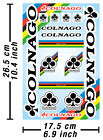 Colnago Decals Adesivi Bicicletta Vinile Grafica Autocollant Aufkleber...