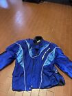 Acerbis Impact Motorcycle Zip Up Jacket Size L Blue