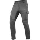 Trilobite Acid Scrambler Herren Motorrad Jeanshose grau