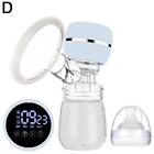 Electric Rechargeable Handfree Breast Pump 9 Gears Smart Automatic Wireless!