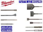 Punta Trapano Attacco SDS-PLUS Scalpello SDS-MAX Kit Punte 2 e 4 Taglienti