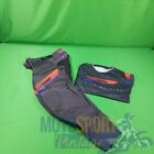 ABBIGLIAMENTO COMPLETO MOTOCROSS PROGRIP GRIGIO/ARANCIO FLUO E BLU