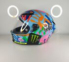 AGV CORSA MISANO 2014 HANDS VALENTINO ROSSI HELMET