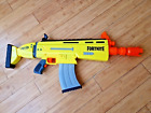 Nerf Fortnite AR-L Elite Dart Blaster 2018 Gold Scar Gun Hasbro Epic Games