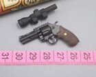 1/6 Scale Magnum Revolver Pistol Model for 12   Male Soldier HK Police