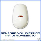 SENSORE DI MOVIMENTO PIR VOLUMETRICO WIRELESS ALLARME ANTIFURTO