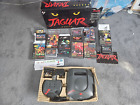 Atari Jaguar boxed complete with 9 games