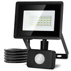 FARO LED CON SENSORE DI MOVIMENTO ESTERNO 10W SMD 6400K