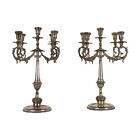 Coppia Candelabri Argento Brandimarte Firenze - XX Secolo Italia