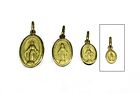 Medaglia MADONNA MIRACOLOSA tutto oro giallo 18kt. 750/1000 yellow gold 18kt.