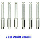 6Pcs Dental Mandrel Soflex type Flexi Discs Fit RA Shank For Polishing Discs