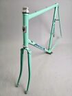 Rahmen Set Bianchi Super Rekord 858 Celeste Campagnolo 61 cm frame vintage retro