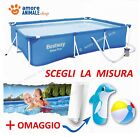 Bestway STEEL PRO → PISCINA RETTANGOLARE + POMPA e FILTRO -  56424 / 56411