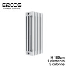 Termosifone tubolare acciaio 5 colonne - H 1800 mm Comby