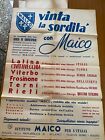 Manifesto pubblicitario*MAICO apparecchi acustici*1952 Rieti-Terni-Latina...