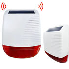 Sirena Solare Esterno Wireless 433MHz  Allarme Antifurto Casa acustica con led