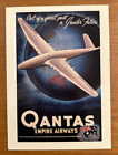 Cartolina pubblicitaria "QANTAS" Empire Airways