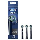 Braun Oral-B Testine Di Ricambio Pro Cross Action Black 3 Testine 8006540884249