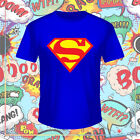 T-SHIRT MAGLIETTA COTONE MAGLIA SUPERMAN SUPEREROI IDEA REGALO