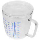 Microwave Cups with Lids Durable Measuring Transparent Scale