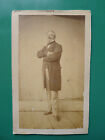 FOTO ANTICA CDV ANONIMA1860 FOTOGRAFIA  GENTLEMAN ITALIAN COSTUME