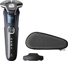 Philips Shaver Series 5000 Rasoio Elettrico Wet & Dry Trimmer Nero/Blu S5885/35