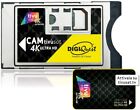 Cam TIVUSAT 4K ULTRA HD con scheda modulo tv sat per decoder tessera smart card