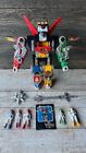 Voltron Robot giocattolo Mattel completo con 5 personaggi