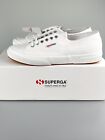 Unisex Superga 2750 Cotu Classic White Trainers - BNIB - UK Size 9.5 - EU 44