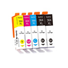 Pack 5 cartucce HP 364XL BK-C-M-Y N9J74AE N9J73AE compatibili per HP 5380,6380,5