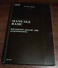 BASIC IBM 1984 INFORMAZIONI GENERALI SULLA PROGRAMMAZIONE