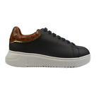 EMPORIO ARMANI Sneakers nere in pelle