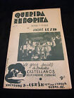 " Spartito Querida Senorita André Mike Castellanos Music Sheet "