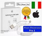 CAVO DATI USB ORIGINALE Lightning per Apple IPHONE 5 6 7 8 X 11 12 13 14