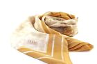 ALVIERO MARTINI 1A CLASSE Foulard Geo Beige in seta