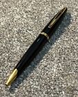 WATERMAN CARENE BALLPOINT PEN-BLACK-GOLD TRIM-FRANCE