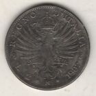 VITTORIO EMANUELE III 2 LIRE 1907 FALSO NO ARGENTO - PESO 7,9 GRAMMI #MI37