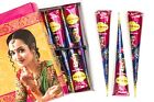 WHOLESALE PRICE ! AMAZING KAJAL ORGANIC DARK BROWN Henna BRIDAL Mehndi Cones P