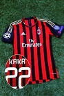 Maglia Calcio AC Milan Jersey Kaka  Kakà - Issued No Match Worn Champions League