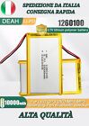 Batteria 1260100 3,7V 10000mAh ricaricabile Li-Po  battery