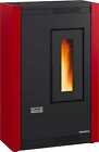 Nordica Extraflame Stufa a Pellet Slim Ventilata 4.4 kW 10 Kg Bordeaux Luisella