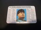 CALENDARIETTO PLASTIFICATO TASCABILE BENITO MUSSOLINI  1999